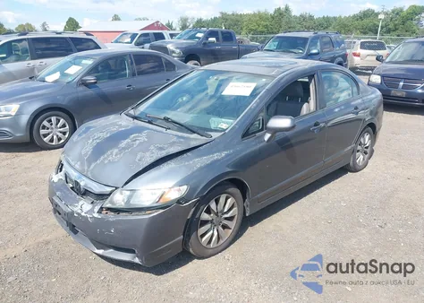 2010 Honda Civic Ex-L from USA, damaged, VIN 2HGFA1F92AH515258